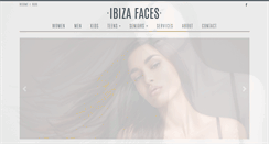 Desktop Screenshot of ibiza-faces.com