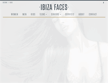 Tablet Screenshot of ibiza-faces.com